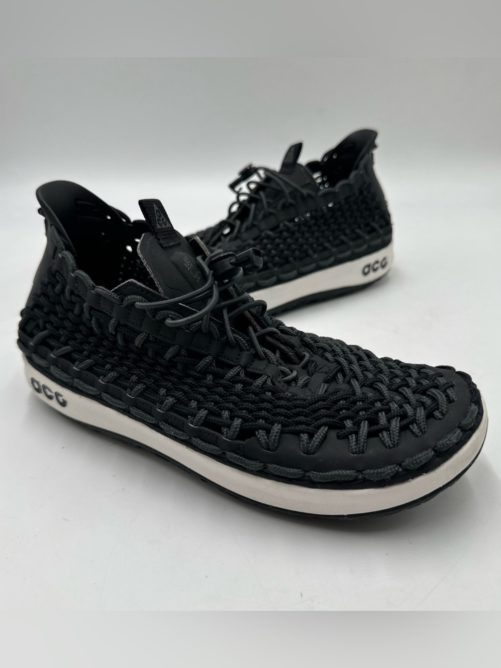 Nike ACG Watercat+ CZ0931-003 Black Anthracite Summit White Mens Size 8 Trail